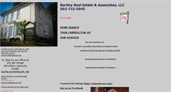 Desktop Screenshot of bartleyrealestate.com